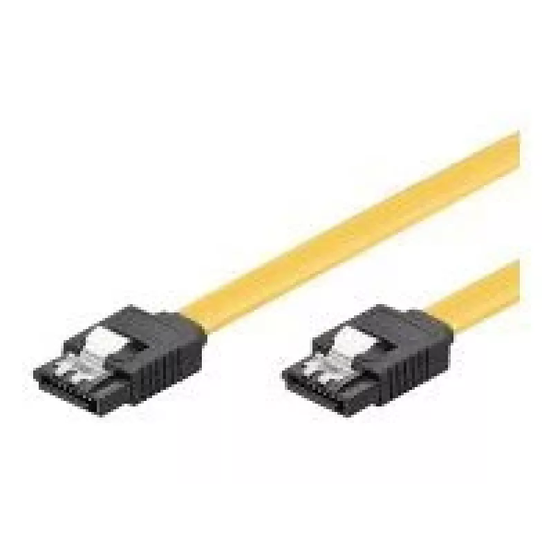 Goobay 95021 Kabel danych S-ATA do HDD SDD 6 Gbitów SATA wtyk L do wtyk L długość 50 cm prosty wtyk