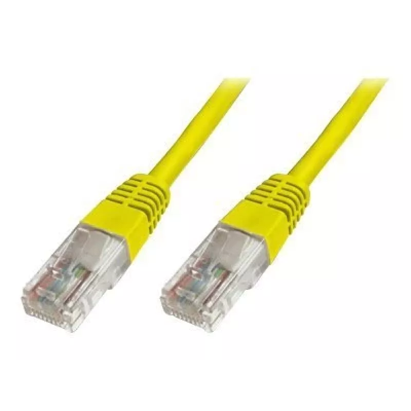Kabel krosowy Digitus CAT 5e U/UTP DK-1512-050/Y 5m Żółty