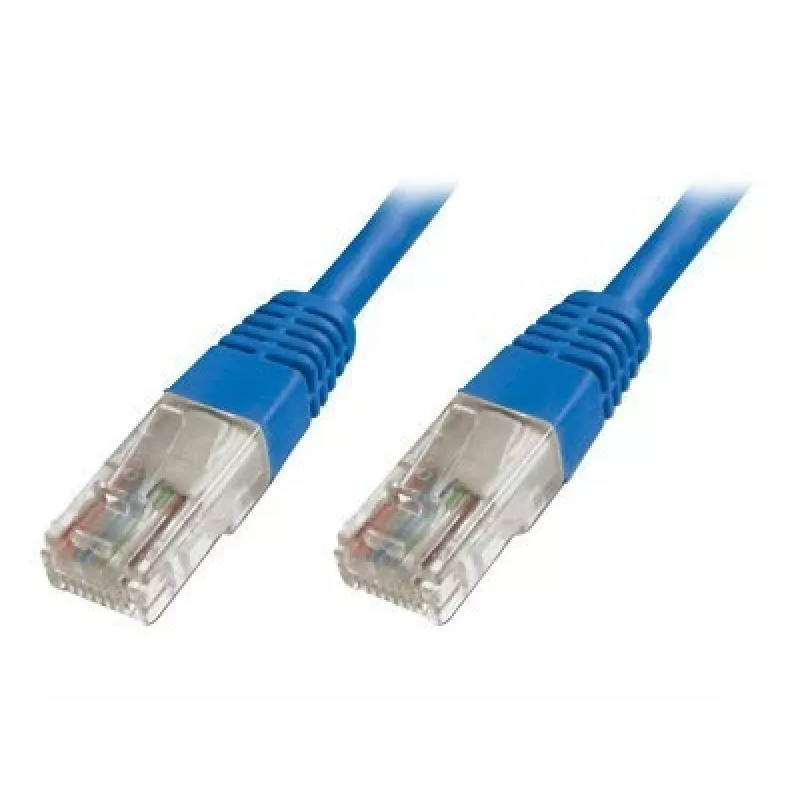 Przewód krosowy U/UTP Cat.5e PVC 2m niebieski