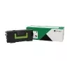 Oryginalny czarny toner Lexmark 58D2000, 1 szt.