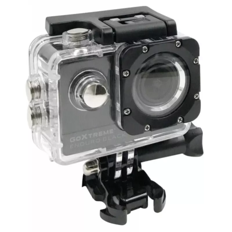 Easypix GoXtreme Enduro Czarny - Kamera sportowa - montowalna - 4K / 30 fps - 8.0 MPix - Wi-Fi - wodoodporna do 30 m - Czarny