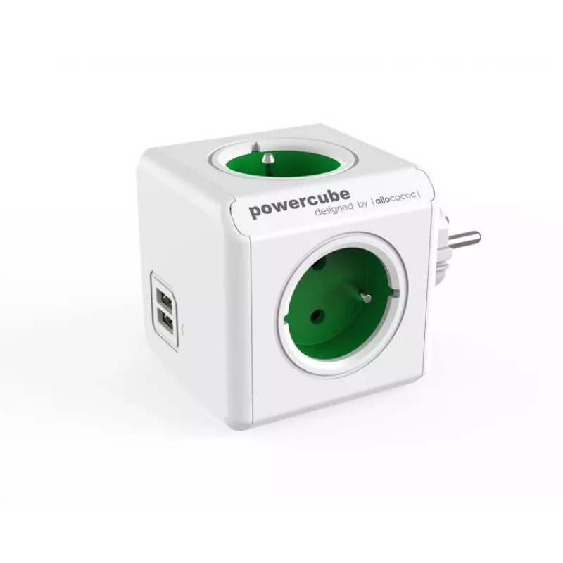 Przedłużacz zasilania Allocacoc PowerCube Oryginalny USB Type E