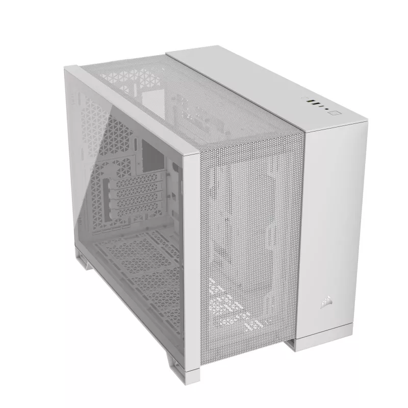 Corsair 2500D AIRFLOW Micro ATX Dual Chamber Obudowa PC – Biała CC-9011264-WW