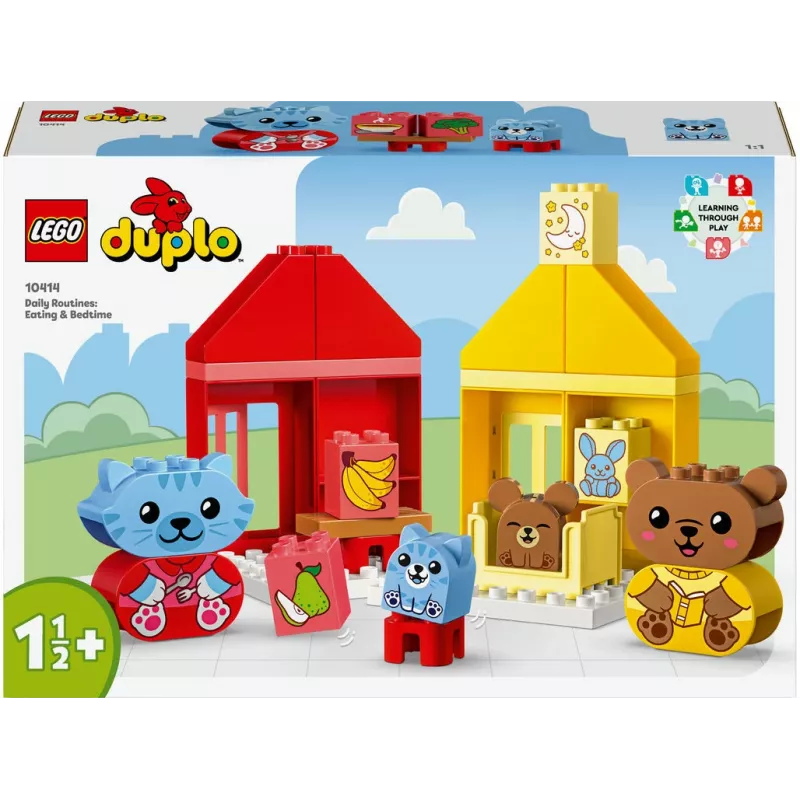 LEGO DUPLO Moje pierwsze codzienne czynności: Jedzenie i spanie 10414
