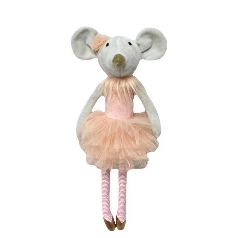 Pluszowa maskotka TULILO Mascot Pola Mysz 38 cm, miękka zabawka, pluszowa mysz 38 cm