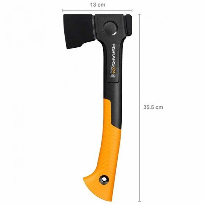 Siekiera Fiskars 1069102 X14 355mm 750g Kute Ostrze Stalowe Ergonomiczna Rękojeść