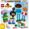 Zabawka konstrukcyjna LEGO DUPLO 10423 zestaw z figurkami do zbudowania, 71 elementów, dla dzieci od 3 lat, wysokość figurek 260 mm