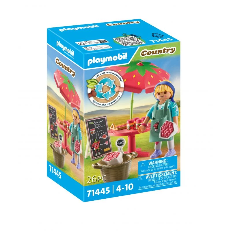 Playmobil Country Domowy Stragan z Dżemem Truskawkowym
