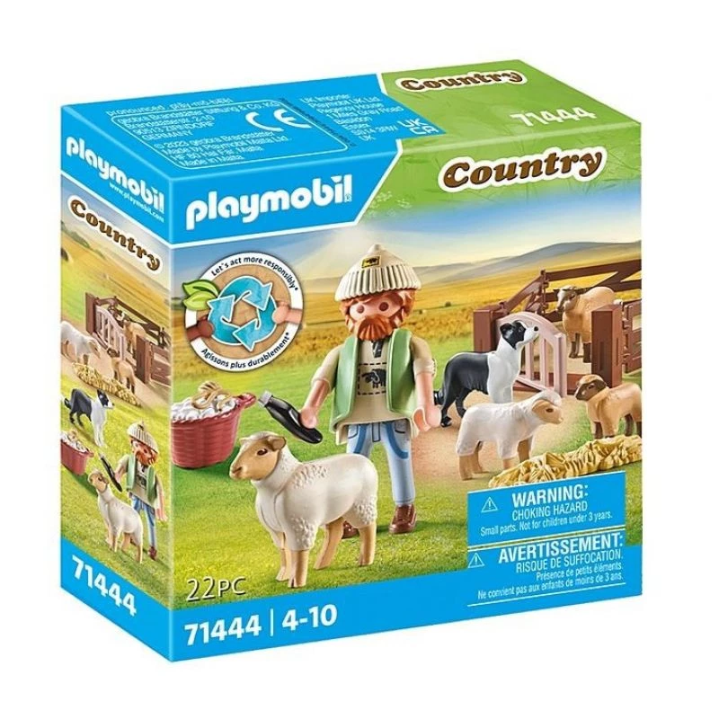 Symulacyjna gra pasterska z owcami Playmobil