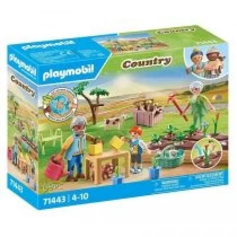 Playmobil 71443 Country: Ogródek warzywny z dziadkami