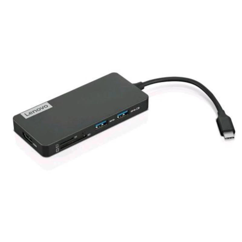 Lenovo 4X11N40212 replikator portów / stacja dokująca do laptopa Przewodowa USB 3.2 Gen 1 (3.1 Gen 1) Type-C Czarny