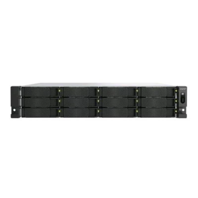 QNAP TS-H1277AXU-RP NAS Rack (2U) AMD Ryzen™ 5 16 GB DDR5 0 TB QuTS hero Czarny