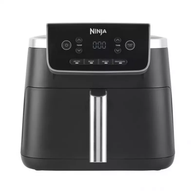 Frytkownica powietrzna Ninja AF140EU pojedyncza 4,7 L 1750 W Czarny, 4 programy, LCD, talerz chrupiący