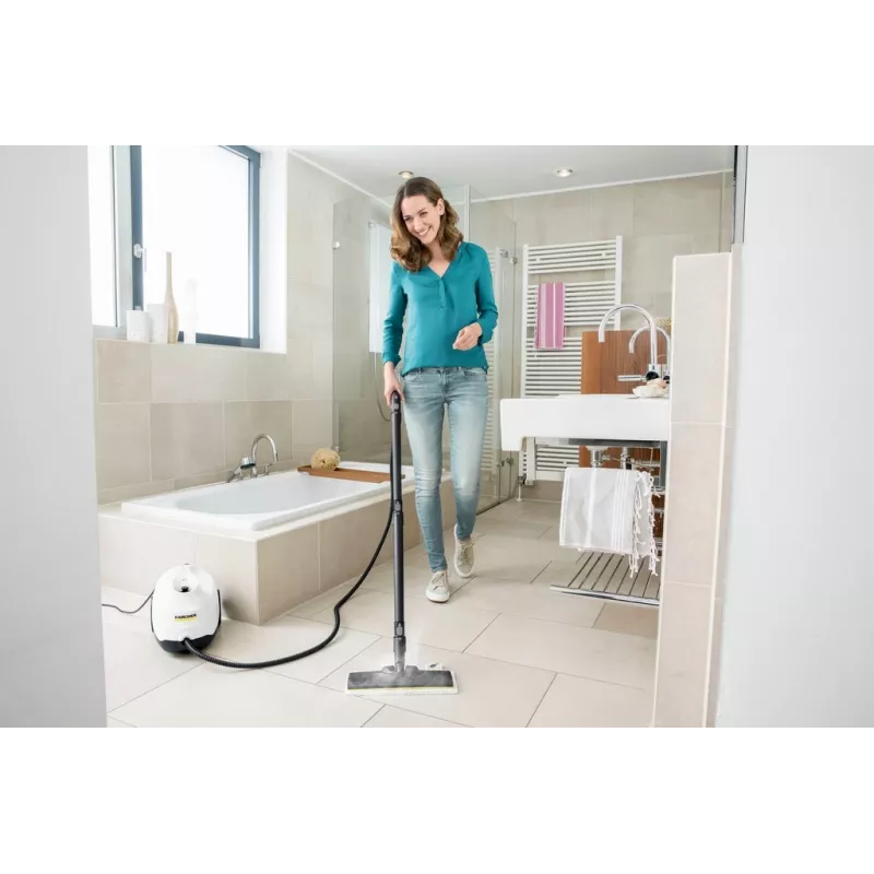 Parny odkurzacz cylindryczny Kärcher SC 3 EasyFix — 1900 W, zbiornik 0,5 L, 3,5 bar, wąż 2,2 m