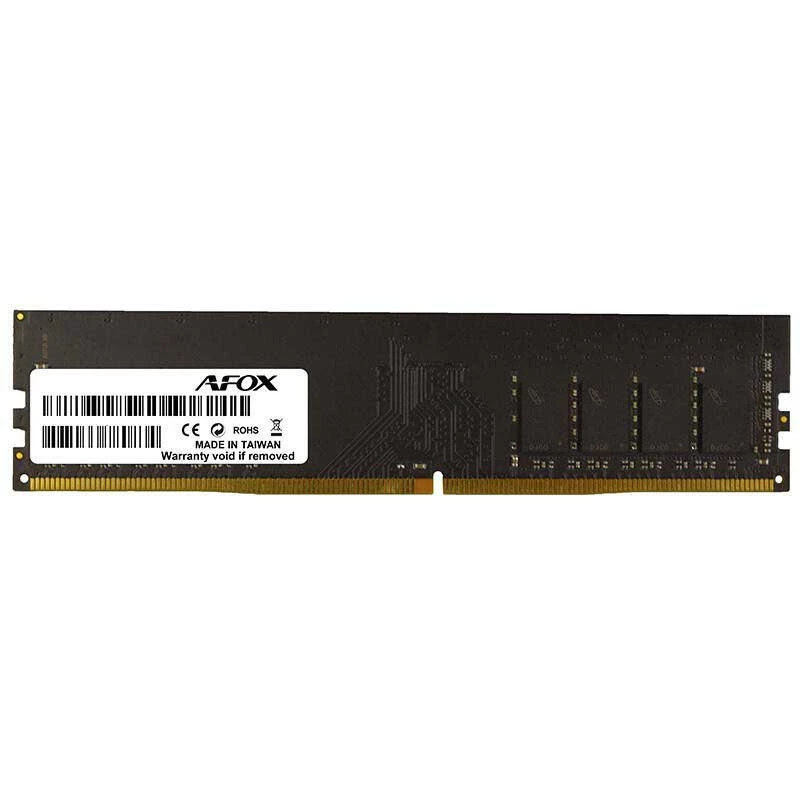 Pamięć RAM do komputerów stacjonarnych AFOX 8 GB DDR4 2666 MHz bez buforowania (1 x 8 GB) AFLD48FK1P