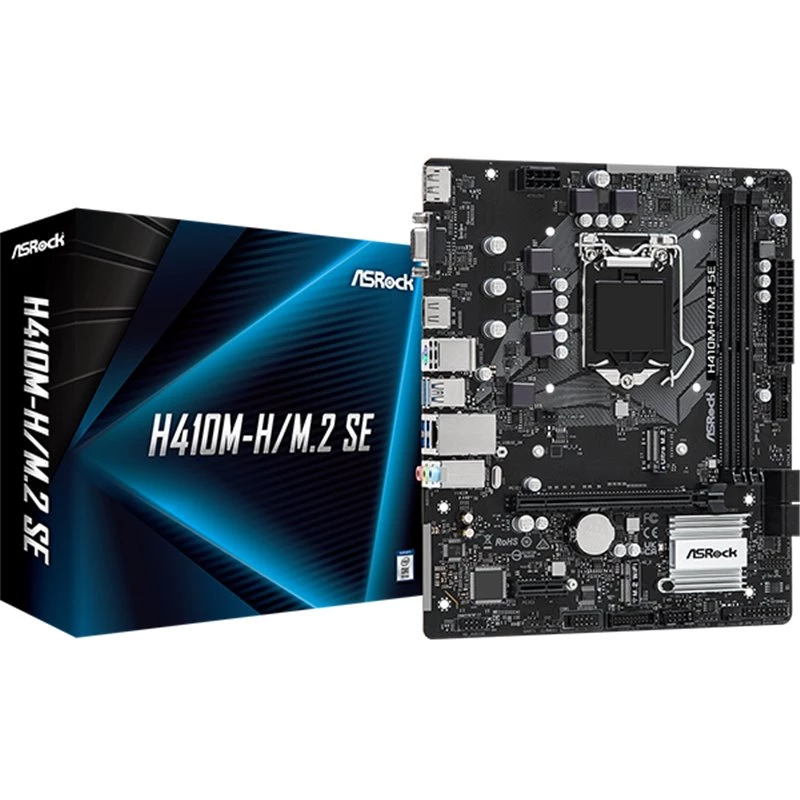 Płyta główna ASRock H410M-H/M.2 SE Intel H370 LGA 1200 micro ATX
