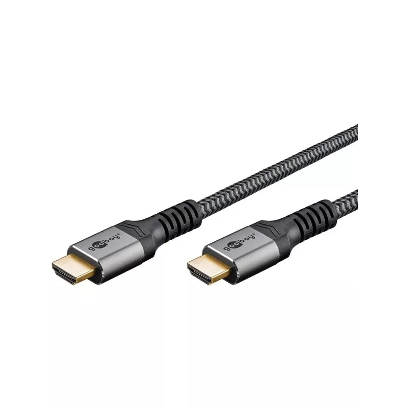 Goobay 65262 Kabel HDMI 3 m HDMI Typ A (Standard) Szary (65262)