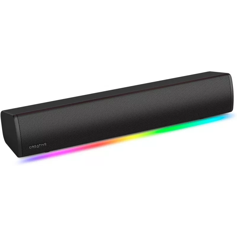 Sound Blaster GS3 Kompaktowa soundbar do gier z RGB i technologią SuperWide, zasilana przez USB, Bluetooth 5.4, wyjście słuchawkowe dla PC i Mac