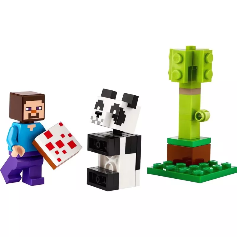 LEGO Minecraft Steve i mała panda 30672 Polybag