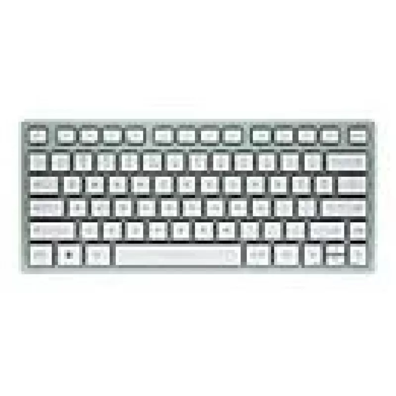 Klawiatura CHERRY KW 7100 MINI BT uniwersalna Bluetooth QWERTY US International w kolorze miętowym