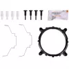 Thermaltake Contac 9 SE Chłodzenie procesora Powietrze 9,2 cm Czarny. Biały