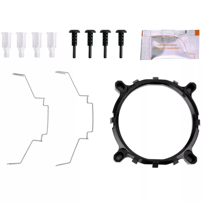 Thermaltake Contac 9 SE Chłodzenie procesora Powietrze 9,2 cm Czarny. Biały