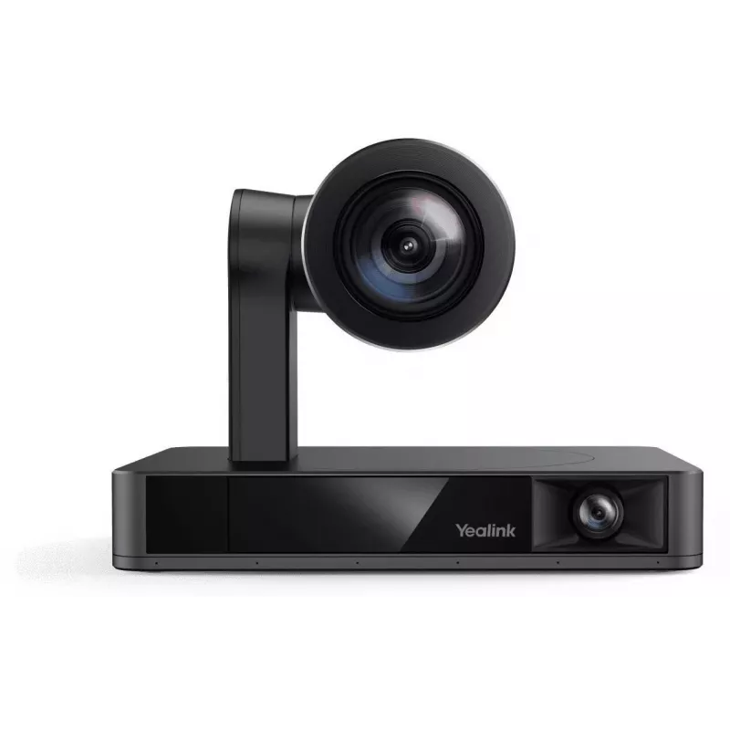 Kamera internetowa Yealink UVC86 Czarny — 8 MP 4K Ultra HD, 30 fps, interfejs RJ-45, pochylenie od 40° do -90°