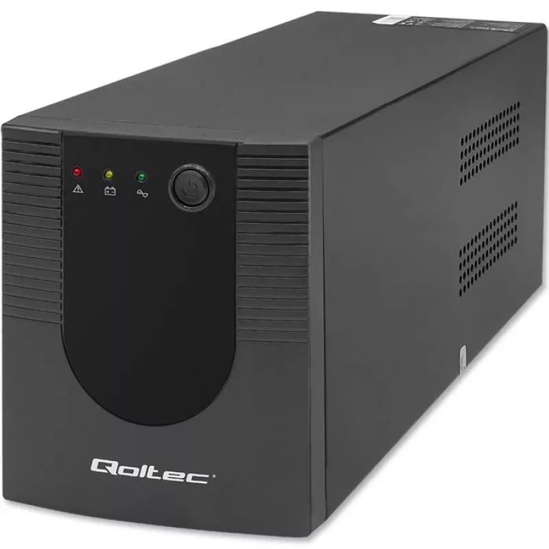 Zasilacz awaryjny UPS Qoltec 53775 1,2 kVA 720 W 4 gniazda AC