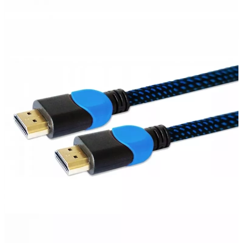Przewód HDMI Savio GCL-02 1,8 m HDMI Typ A (Standard) Czarny, Niebieski
