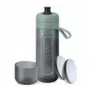Brita Sports Water Filter Bottle Active Dark zielony, zielony