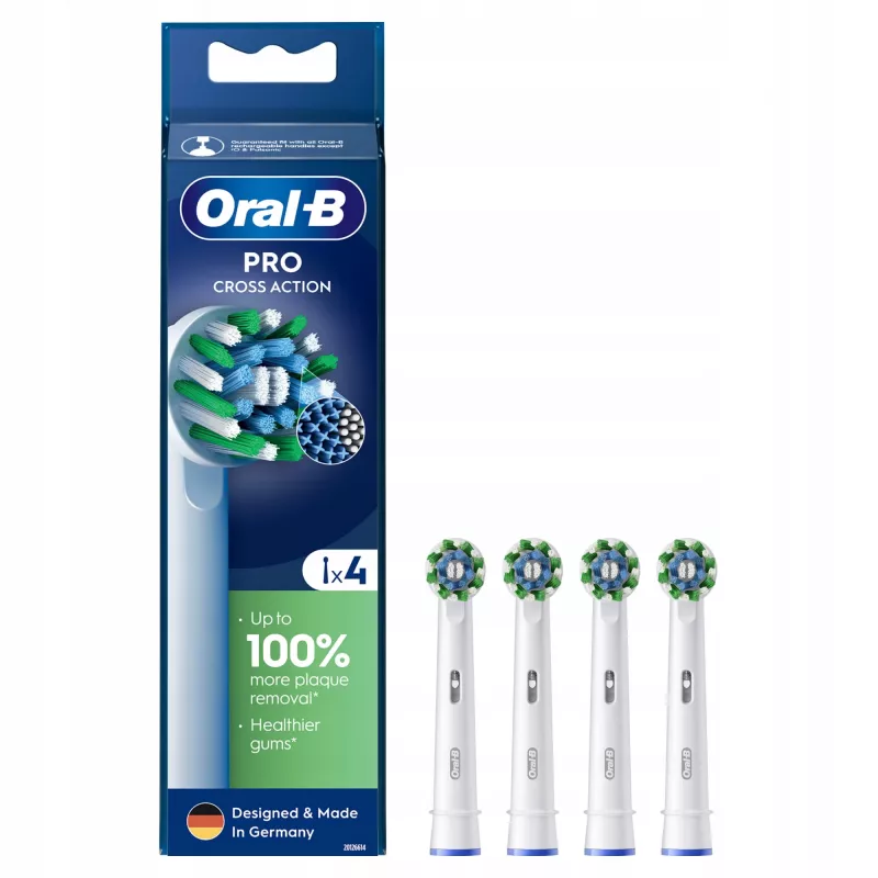 Główki szczoteczki zastępcze Oral-B Pro CrossAction, 4 szt.