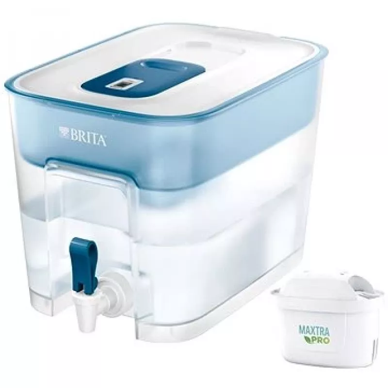 Dozownikowy filtr do wody BRITA FLOW MAXTRA PRO Pure Performance — 8,2 l, niebieski, 220×214×304 mm