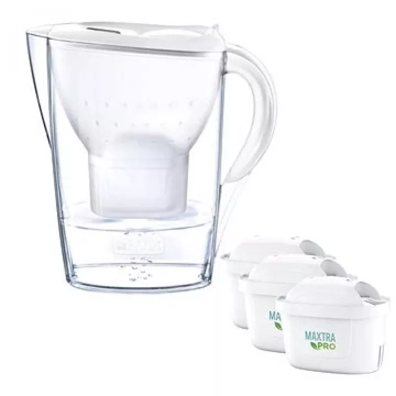 Brita Marella+3 wkłady PRO biały 2.4 biały