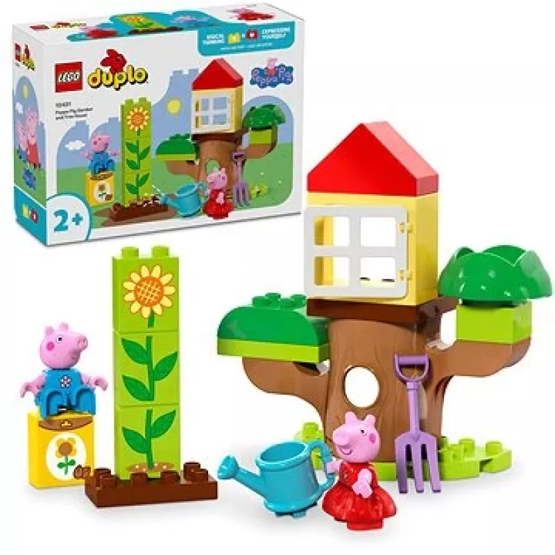 Lego 10431 Duplo Peppa Pig Ogródek i Domek na Drzewie