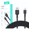 Kabel USB A na USB C Aukey CB-NAC1, 1 m, pleciony nylon, USB PD 60W, USB 2.0