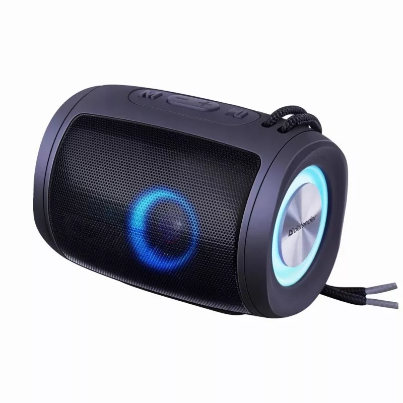 Przenośny głośnik Bluetooth DEFENDER Ejoy S200 TWS 2.0, 5 W, Bluetooth 5.3, LED, 10 h baterii, wbudowany mikrofon