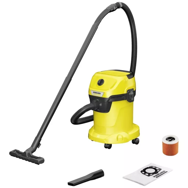 Kärcher Home & Garden Kärcher 1.628-127.0 Odkurzacz mokro-suchy 1000 W 17 L Funkcja nadmuchu
