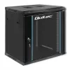 Szafa rack 19 inch QOLTEC 54464 12U 600x635x450 Czarna