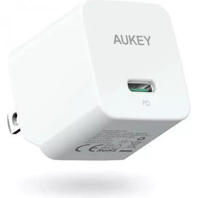 Mini ładowarka sieciowa PA-Y20S Biała 1xUSB-C 20W PD Power Delivery