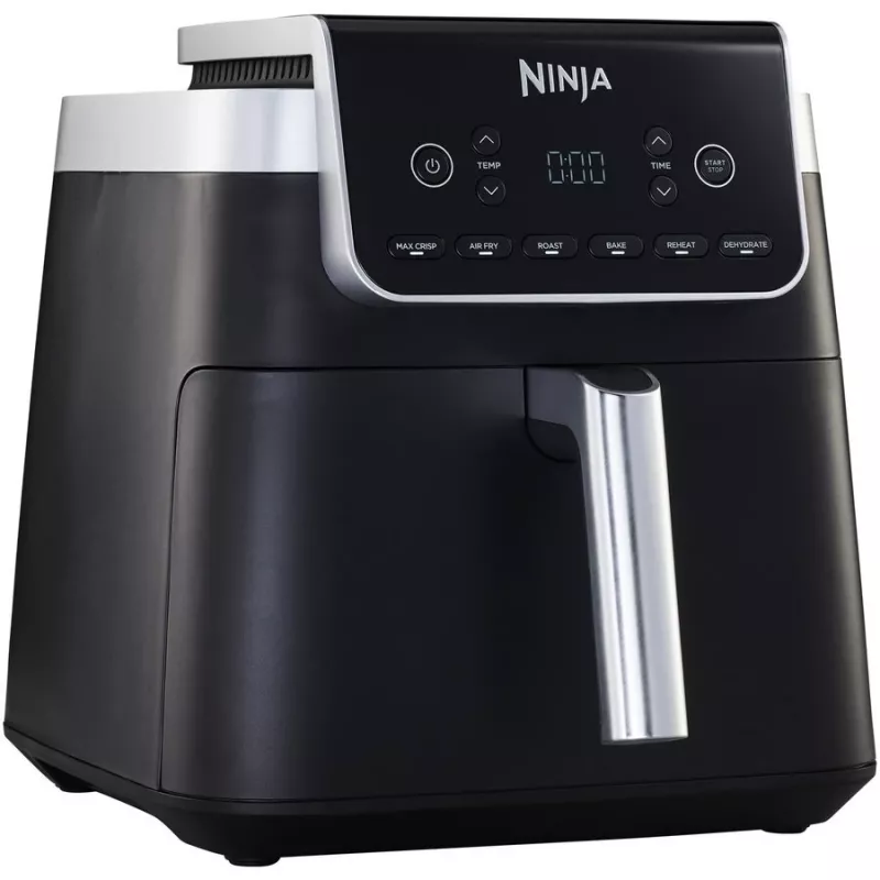 Frytkownica Ninja AF180EU Single 6,2 L 2000 W Gorące powietrze Czarna