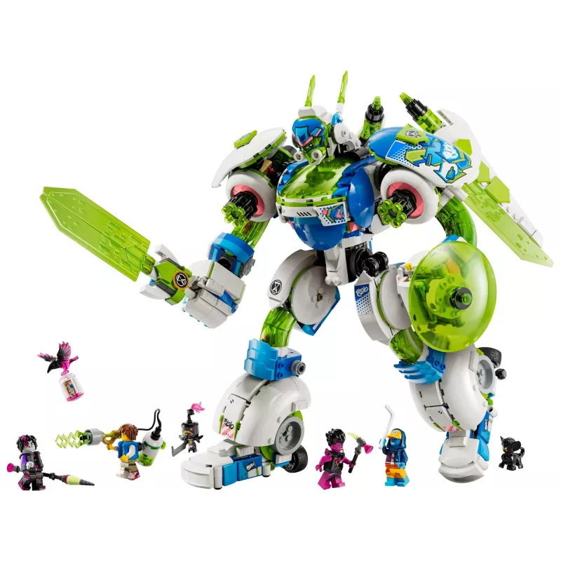 Zestaw konstrukcyjny LEGO Mateo i Z-Blob Rycerski Mech 71485 — minifigurka i mech do zbudowania