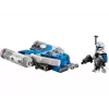 LEGO Star Wars Captain Rex Y-Wing Microfighter Kolekcjonerski Statek Kosmiczny z Wojsk Klonów z Minifigurką Postaci dla Chłopców od 6 Lat