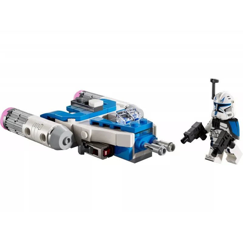 LEGO Star Wars Captain Rex Y-Wing Microfighter Kolekcjonerski Statek Kosmiczny z Wojsk Klonów z Minifigurką Postaci dla Chłopców od 6 Lat