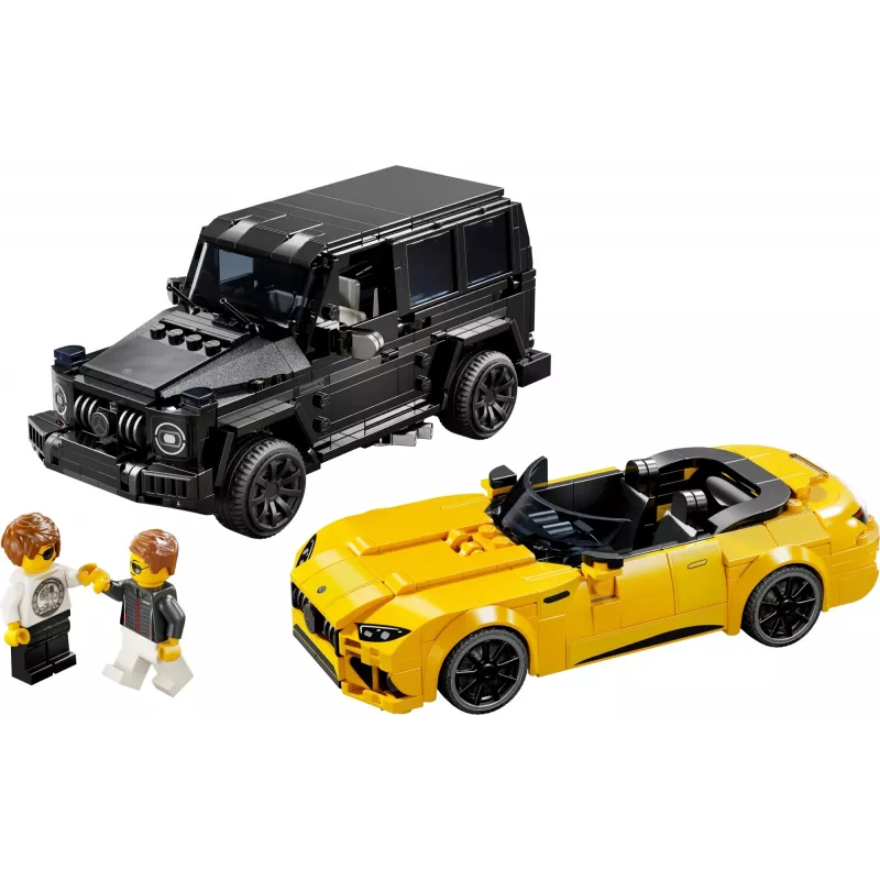LEGO Speed Champions Mercedes-AMG G 63 i Mercedes-AMG SL 63 76924, Wielokolorowy
