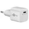 Goobay Uniwersalna czarna ładowarka wewnętrzna AC do szybkiego ładowania 65403 USB Type-C 110-240V