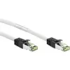Wentronic 55127 - 5 M - Cat8.1 - S/FTP (S-STP) - RJ-45 - RJ-45 - Biały