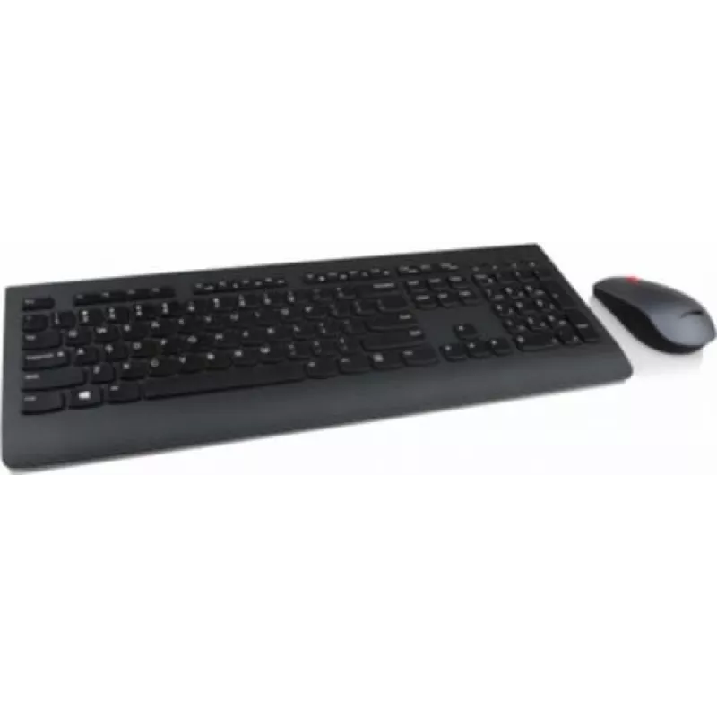 Klawiatura Lenovo 4X30H56829 z myszą, uniwersalna, bezprzewodowa RF, QWERTY, US English, czarna
