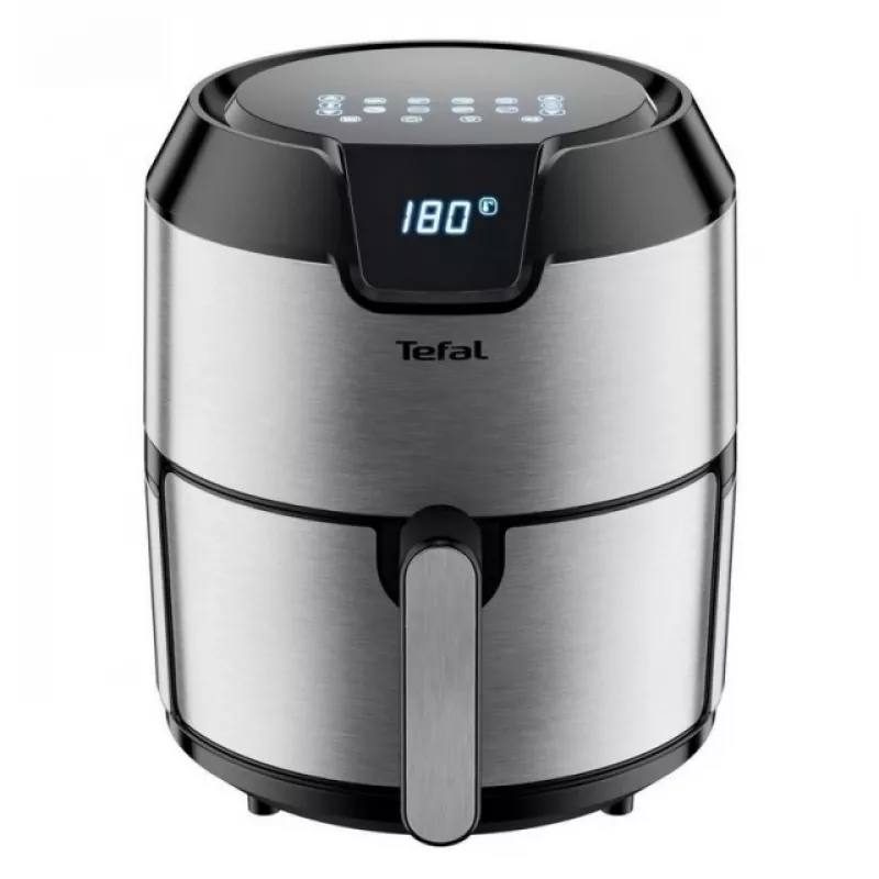 Tefal Easy Fry EY401D Single 4.2 L Stand-alone 1500 W Frytkownica beztłuszczowa Czarny, Stal nierdzewna