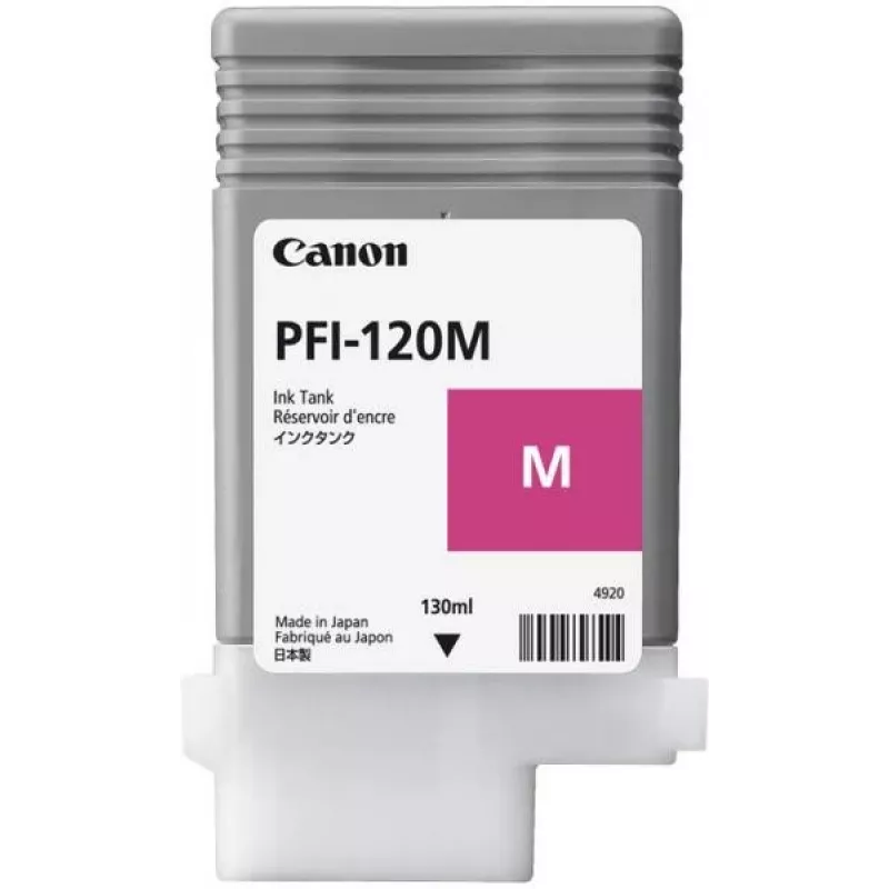 Kaseta z tuszem Canon PFI-120M 1 szt. oryginalna magenta