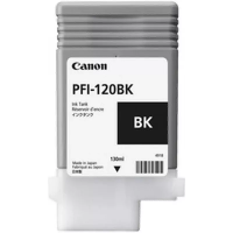 Kaseta z tuszem Canon PFI-120BK 1 szt. oryginalna czarna